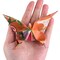 Origami Paper Kit 50 Sheets 70GSM 6 Inch Square Double Sided Color 50 Vivid Japanese Washi Chiyo Colors for Hand Crafts Origami Paper Arts Creativity.Japanese Sakuras